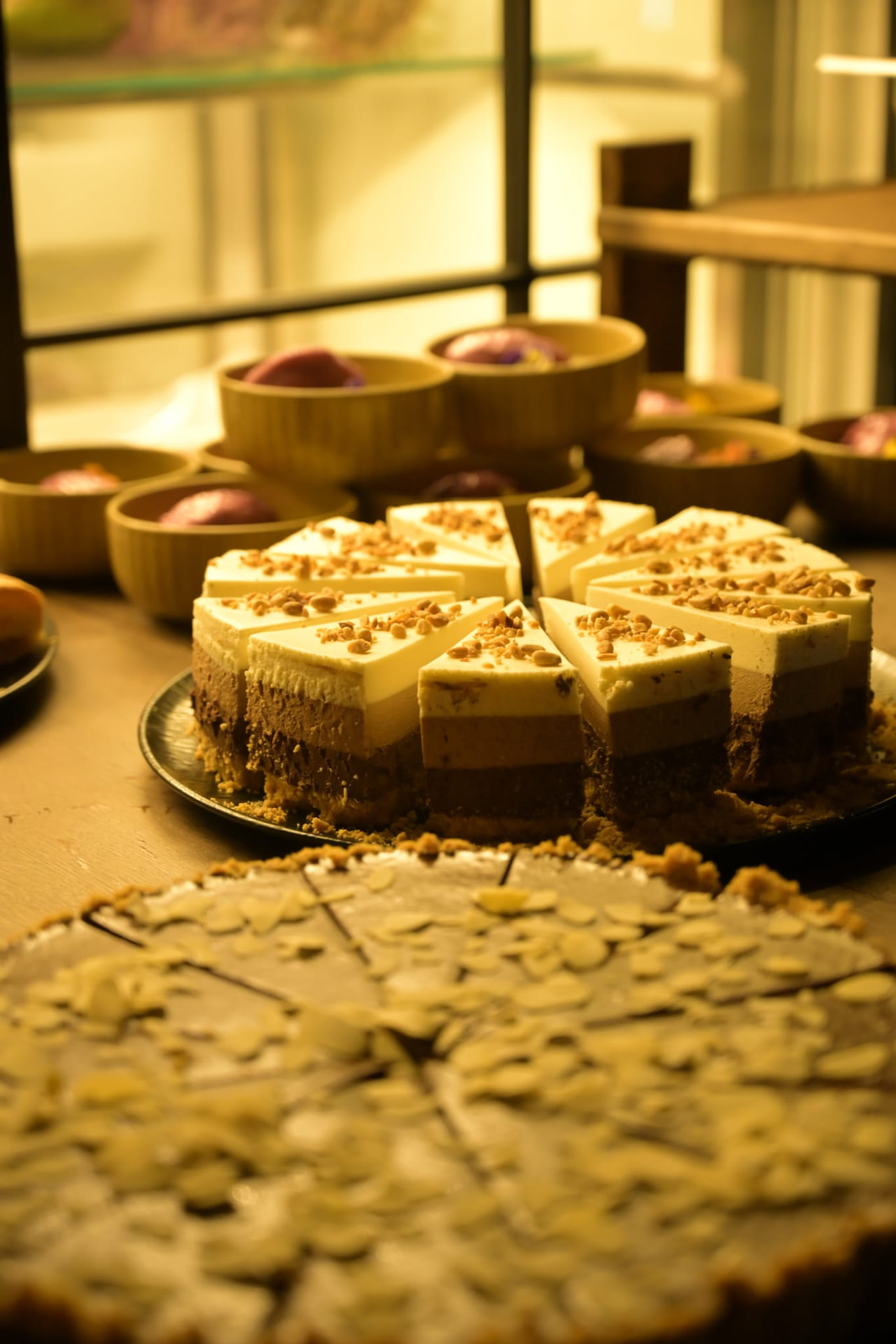 Kocka torte sa orašastim plodovima
